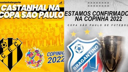 Castanhal e Bragantino representaro o Par na Copinha 2022