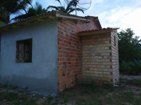 Raio atinge residncia na zona rural de Bragana.